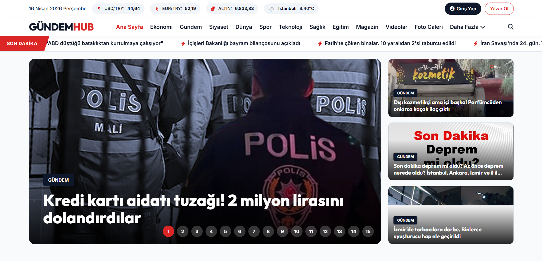 Haber Sitesi PH Script