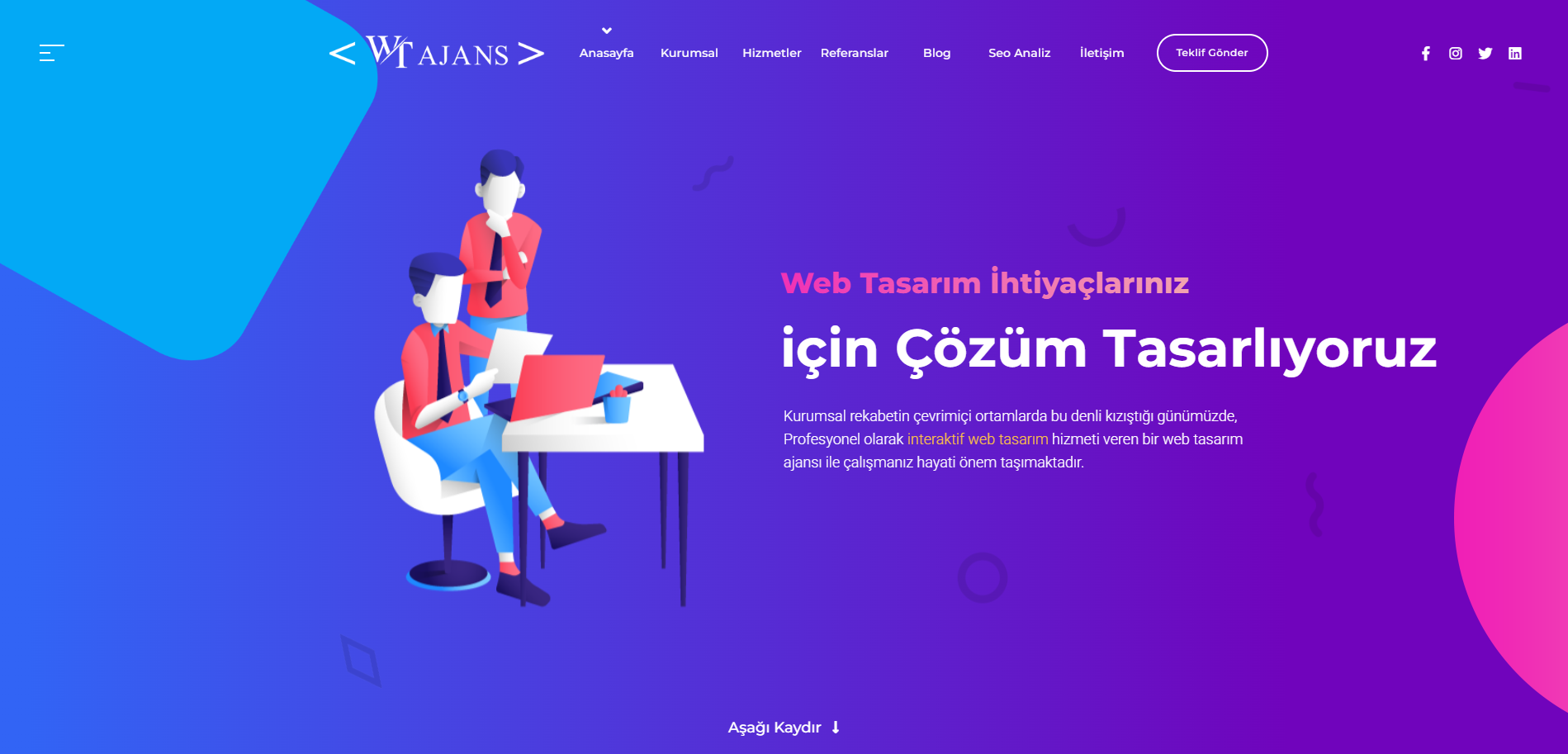 Web Tasarım Ajansı Website PHP Script